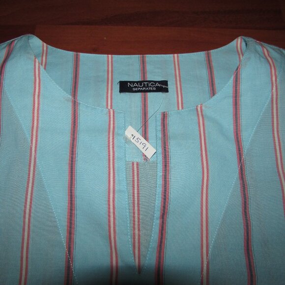 NAUTICA Striped Tunic - Small - NEW - Picture 5 of 8